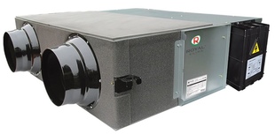 Компактная приточно-вытяжная установка с мембранным пластинчатым рекуператором ROYAL CLIMA SOFFIO Uno RCS-1250-U